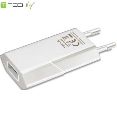 Ładowarka sieciowa Techly USB 5V 1A biała Techly