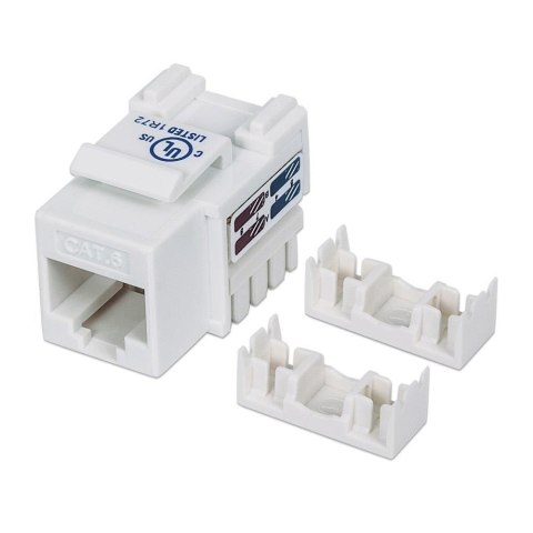 Moduł Keystone Intellinet RJ45 UTP Cat.6, biały Intellinet