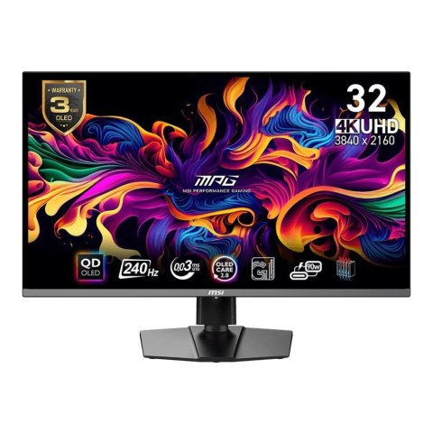 Monitor MSI 31,5" MPG 321URX QD-OLED 2xHDMI DP USB-C MSI