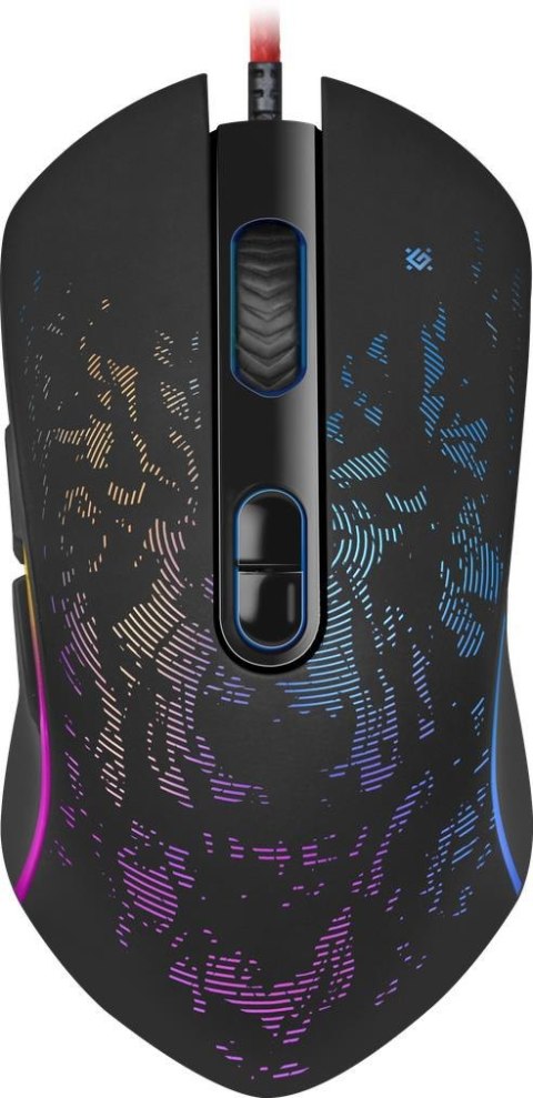 Mysz przewodowa Defender WITCHER GM-990 3200dpi 6P Gaming RGB + GRA Defender