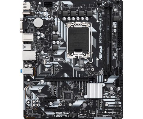 Płyta ASRock B760M-HDV/M.2 D4 /B760/DDR4/SATA3/M.2/USB3.1/PCIe5.0/s.1700/mATX ASRock
