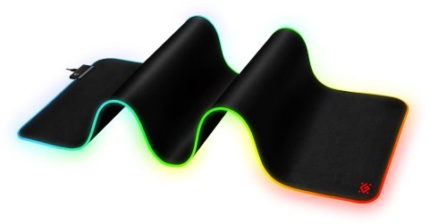 Podkładka Defender Gaming ULTRA LIGHT 900x350x4mm podświetlenie LED RGB + GRA Defender