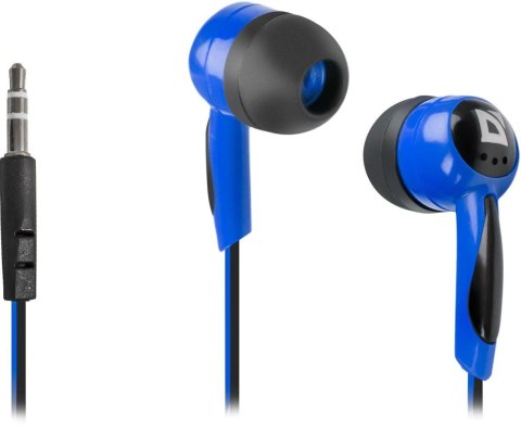 Słuchawki Defender BASIC 604 douszne czarno-niebieskie Defender Słuchawki Defender BASIC 604 douszne czarno-niebieskie Defender