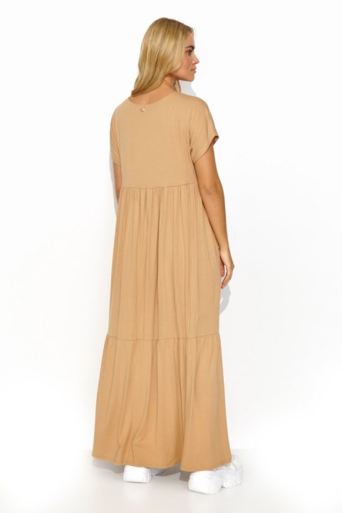 Sukienka Model M828 Beige - Makadamia Makadamia