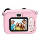 Aparat Cyfrowy Dla Dzieci Myszka Różowy 48Mpx HD 1080P LEAN Toys