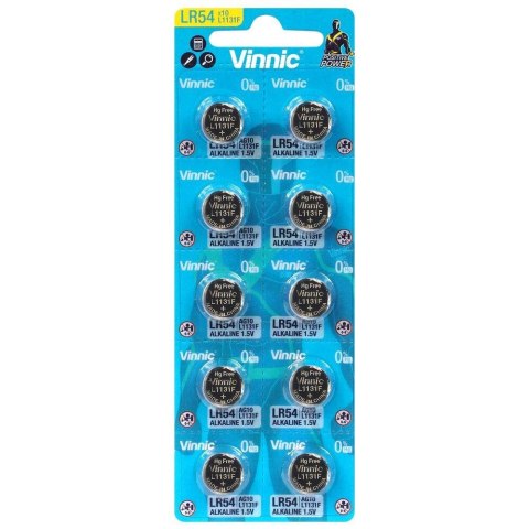 Baterie alkaliczne mini L1131F Vinnic 10 szt. Vinnic Baterie alkaliczne mini L1131F Vinnic 10 szt. Vinnic