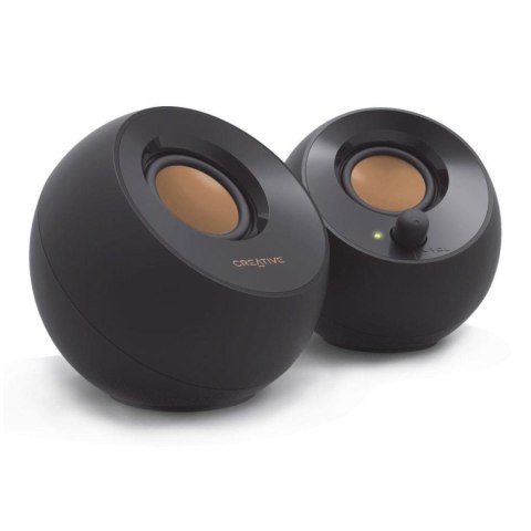 Głośniki Creative Pebble 2.0 Czarne CREATIVE Głośniki Creative Pebble 2.0 Czarne CREATIVE