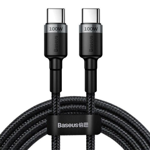 Kabel USB-C PD 2.0 200cm Baseus Cafule CATKLF-ALG1 Quick Charge 3.0 5A z obsługą szybkiego ładowania 100W Baseus
