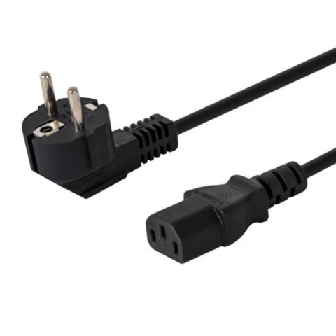 Kabel zasilający Savio CL-146 3,0m Schuko męski - IEC C13 Savio