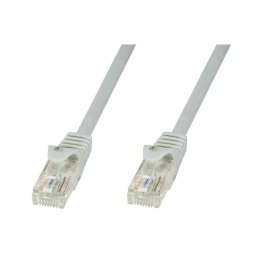 PatchCord Techly Cat.5e U/UTP CCA 10m szary Techly