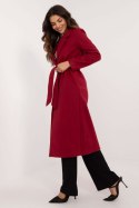 Płaszcz Damski Model TW-PL-BI-5312-1.31 Bordo - Och Bella Och Bella