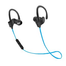 Słuchawki z mikrofonem Esperanza EH188B Douszne Bluetooth Sportowe czarno-niebieski ESPERANZA