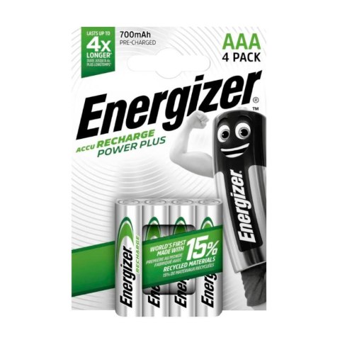 Akumulatorki Energizer R03/AAA Ni-MH 700mAh Power Plus - 4 sztuki Energizer