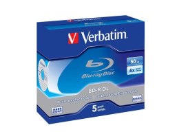 BD-R Verbatim 50GB X6 (5 Jewel Case) Verbatim
