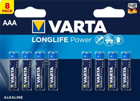 Baterie VARTA LONGLIFE POWER AAA 1.5V 8 szt Varta Baterie