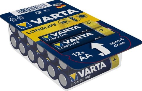 Baterie VARTA Longlife AA 1.5V 12szt Varta Baterie