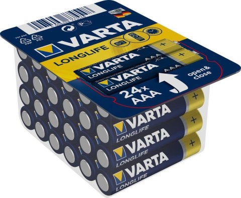 Baterie VARTA Longlife AAA 1.5V 24szt Varta Baterie
