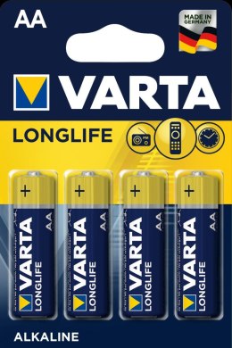 Baterie VARTA Longlife Mignon LR06/AA - 4 szt Varta Baterie