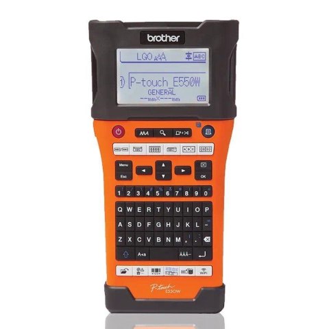 Drukarka etykiet Brother P-touch PT-E550WNIVP pomarańczowa Brother