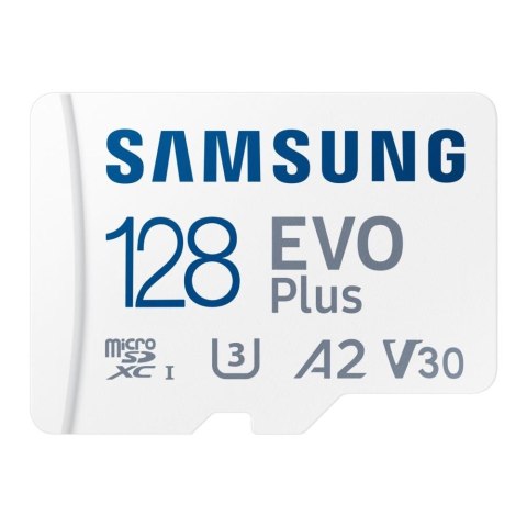 Karta pamięci Samsung EVO Plus 2024 microSDXC 128GB UHS-I U3 A2 V30 + adapter SAMSUNG