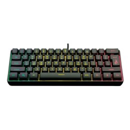 Klawiatura przewodowa SureFire KingPin X1 gamingowa 60% RGB QWERTY English SUREFIRE