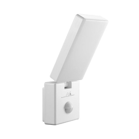 Lampa LED z czujnikiem ruchu Maclean MCE516 W, czujnik ruchu PIR, kolor biały, 10W, IP65, 800lm, barwa neutralna biała (4000K) Maclean Lampa LED z czujnikiem ruchu Maclean MCE516 W, czujnik ruchu PIR, kolor biały, 10W, IP65, 800lm, barwa neutralna biała (4000K) Maclean
