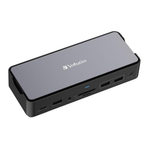 Stacja dokująca Verbatim USB-C Pro CDS-15S 2xHDMI DP RJ-45 4xUSB 3xUSB-C SD microSD SSD audio Verbatim Stacja dokująca Verbatim USB-C Pro CDS-15S 2xHDMI DP RJ-45 4xUSB 3xUSB-C SD microSD SSD audio Verbatim