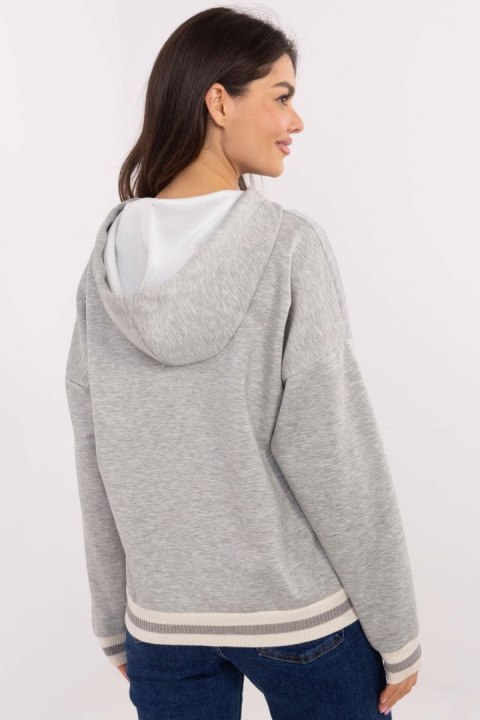 Bluza Damska Model MI-BL-M60911.65P Grey - Italy Moda Italy Moda Bluza Damska Model MI-BL-M60911.65P Grey - Italy Moda Italy Moda
