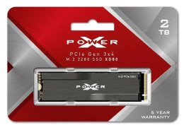 Dysk SSD Silicon Power XPOWER XD80 2TB M.2 PCIe Gen3x4 NVMe (3400/3000 MB/s) 2280 Silicon Power