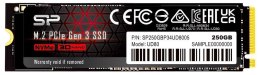 Dysk SSD Silicon Power UD80 250GB M.2 PCIe Gen3x4 NVMe (3400/1800 MB/s) Silicon Power