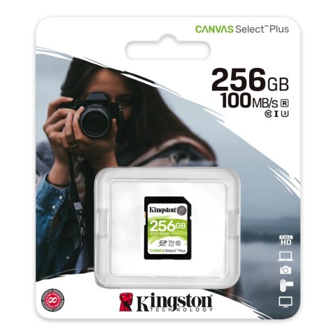Karta pamięci Kingston SD Canvas Select Plus 256GB Kingston