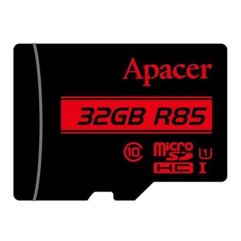 Karta pamięci microSDHC Apacer R85 32GB (85/10 MB/s) Class 10 U1 Apacer