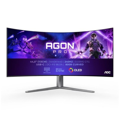 Monitor AOC 44,5" AGON PRO AG456UCZD 2xHDMI DP 5xUSB głosniki 2x8W AOC Monitor AOC 44,5" AGON PRO AG456UCZD 2xHDMI DP 5xUSB głosniki 2x8W AOC