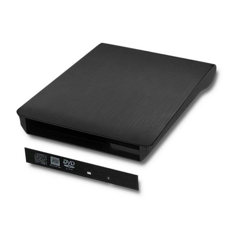Obudowa/kieszeń Qoltec na napęd optyczny CD/DVD SATA | USB 3.0 | 12.7mm Qoltec