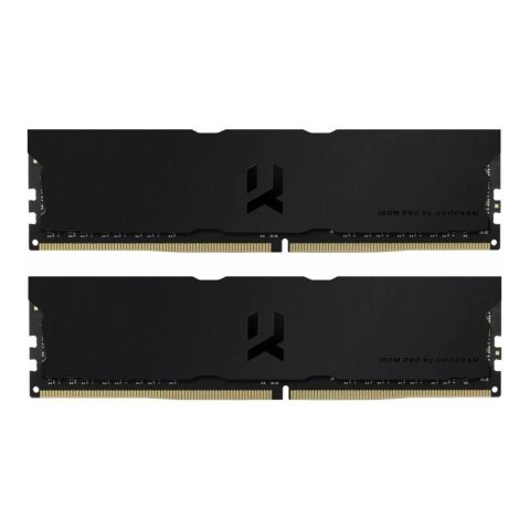 Pamięć DDR4 GOODRAM IRDM PRO Deep Black 64GB (2x32GB) 3600MHz CL18 1,35V Black Goodram Pamięć DDR4 GOODRAM IRDM PRO Deep Black 64GB (2x32GB) 3600MHz CL18 1,35V Black Goodram