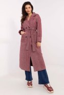 Płaszcz Damski Model LK-PL-509835.19 Bordo - Lakerta Lakerta
