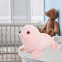 Pluszowa Foczka Pluszak Maskotka Przytulanka Różowa 24cm LEAN TOYS