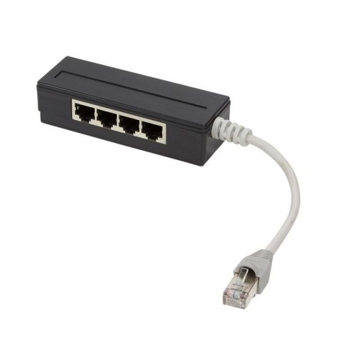 Splitter RJ45 4-portowy Logilink MP0032 ekranowany, 15cm LogiLink