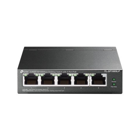 Switch niezarządzalny TP-Link TL-SF1005LP 5x10/100 (4xPoE) TP-LINK Switch niezarządzalny TP-Link TL-SF1005LP 5x10/100 (4xPoE) TP-LINK