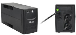 Zasilacz awaryjny UPS Quer Micropower 600 (offline, 600VA / 360W / 2xSCHUKO) Quer