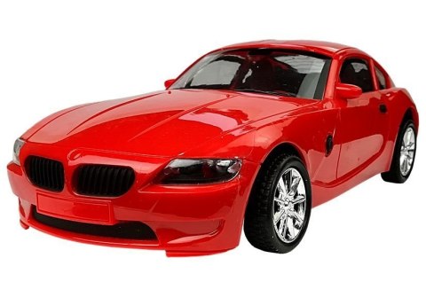 Zestaw Pojazdów Pomarańczowy Monster Truck Czerwone BMW Laweta 58 cm LEAN Toys