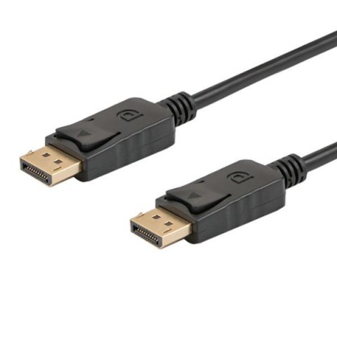 Kabel DisplayPort v1.2 Savio CL-136 (M/M) 2m czarny Savio