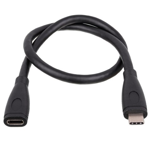Kabel USB Akyga AK-USB-32 USB type C (f) / USB type C (m) ver. 3.1 0,3m czarny AKYGA Kabel USB Akyga AK-USB-32 USB type C (f) / USB type C (m) ver. 3.1 0,3m czarny AKYGA