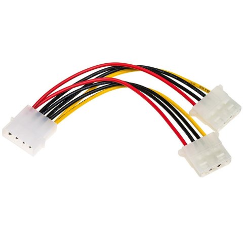 Kabel adapter Akyga AK-CA-15 Molex (M) - 2x Molex (F) 0,15m AKYGA
