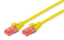 Patchcord DIGITUS UTP kat. 6 7m PVC żółty Digitus