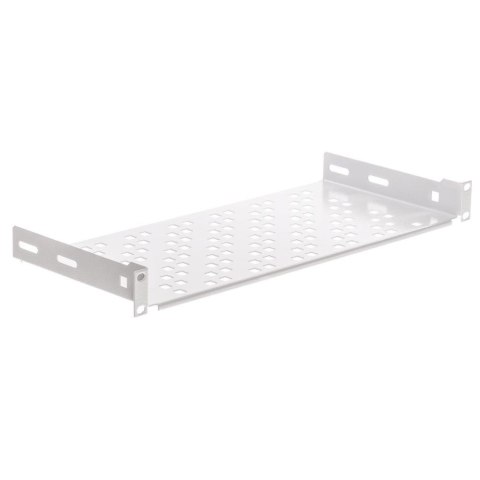 Półka do szafy 19'' Netrack 1U/200mm, szary NETRACK