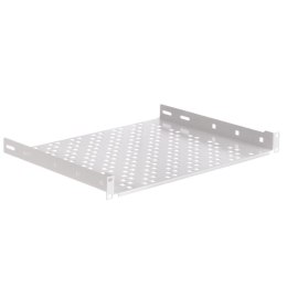 Półka do szafy 19'' Netrack 1U/350mm, szary NETRACK