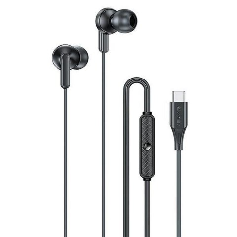 Słuchawki z mikrofonem Awei PC-25T stereo USB-C czarne AWEI
