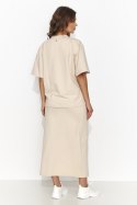 Spódnica Komplet Model NU468 Light Beige - Numinou Numinou