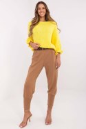 Spodnie Dresowe Model DHJ-SP-20316.16 Camel - Italy Moda Italy Moda